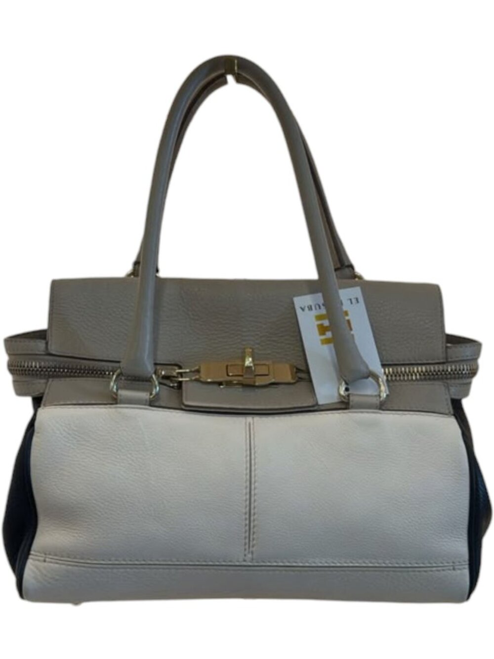 491159CR C1 Max Mara Hand Bag White Leather